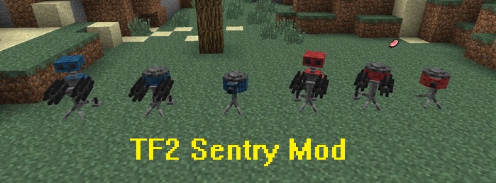 Minecraft Sentry Gun Mod 1.0.0 Download