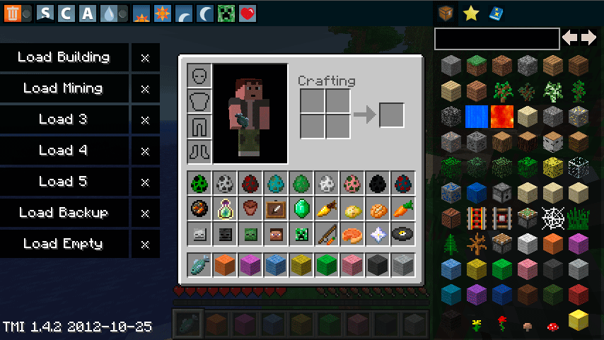 Too Many Items for minecraft