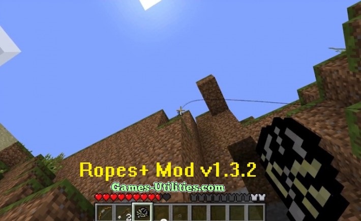 Ropes+ Mod for Minecraft