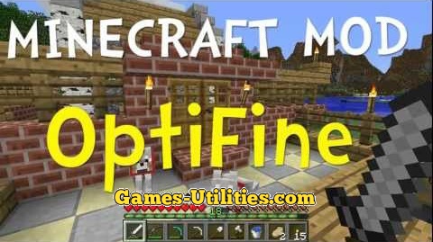 OptiFine HD with Shaders Minecraft