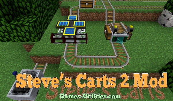 Steve's Carts 2 Mod for Minecraft